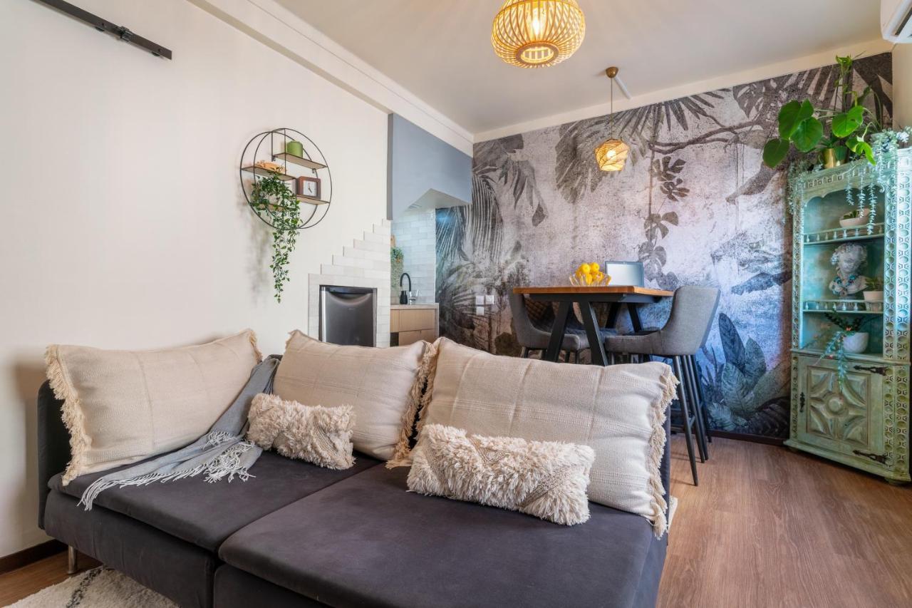 Arty Vintage Townhouse With Rooftop Shower & Sun Loungers Olhão Exterior photo